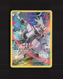 Palkia XY75 XY Full Art Black Star Promo Holo Pokemon Card DMG - Image 1
