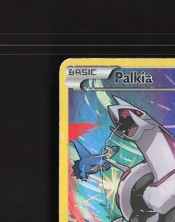 Palkia XY75 XY Full Art Black Star Promo Holo Pokemon Card DMG - Image 3