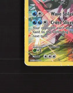 Palkia XY75 XY Full Art Black Star Promo Holo Pokemon Card DMG - Image 5