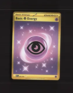 Psychic Energy 207/165 Scarlet & Violet 151 Secret Rare Holo Pokemon Card NM - Image 1