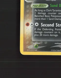 Dark Tyranitar 20/109 EX Team Rocket Returns Holo Rare Pokemon Card MP - Image 5