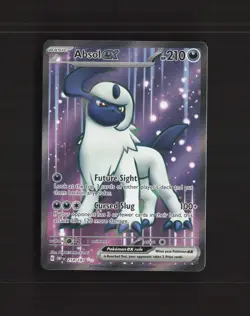 Absol ex 214/197 Obsidian Flames Full Art Ultra Rare Holo Pokemon Card NM - Image 1