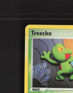 Treecko 67/100 EX Crystal Guardians Reverse Holo Stamped Pokemon Card DMG - Image 3