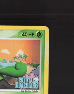 Treecko 67/100 EX Crystal Guardians Reverse Holo Stamped Pokemon Card DMG - Image 4