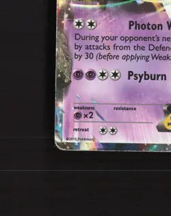 Mewtwo EX 61/162 Breakthrough Ultra Rare Holo Pokemon Card DMG - Image 5