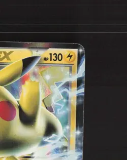 Pikachu EX XY174 XY Black Star Promo Holo Pokemon Card DMG - Image 4