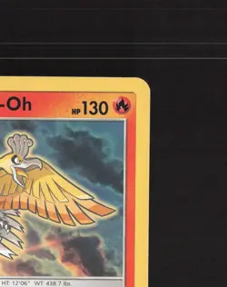 Shining Ho-Oh SM70 Sun & Moon Black Star Promo Holo Pokemon Card LP - Image 4