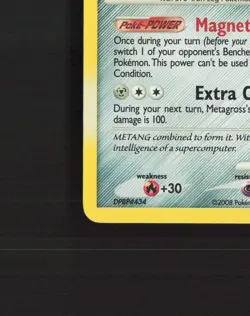 Metagross 10/146 Legends Awakened Holo Rare Pokemon Card MP - Image 5