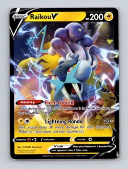 Raikou V 2024 Pokemon World Championships Deck Jesse Parker Non-Holo Card - Image 1