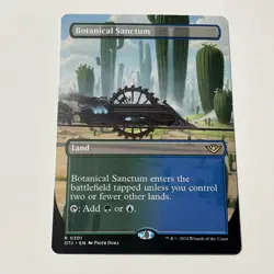 Botanical Sanctum (Borderless) Outlaws of Thunder Junction Regular - Image 1