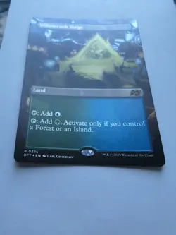 MTG Willowrush Verge (DFT) Aetherdrift Borderless Foil Rare 375 - Image 3