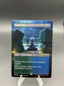 Hedge Maze (Borderless) Murders at Karlov Manor Regular MTG 0326 - Image 1