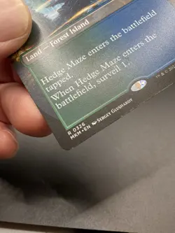 Hedge Maze (Borderless) Murders at Karlov Manor Regular MTG 0326 - Image 5