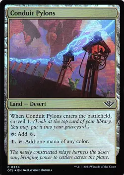 Conduit Pylons Outlaws of Thunder Junction Foil - Image 1