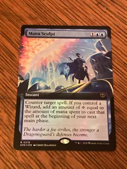 Mana Sculpt - FOIL - Extended - Secrets of Strixhaven M/NM, Magic The Gathering - Image 1