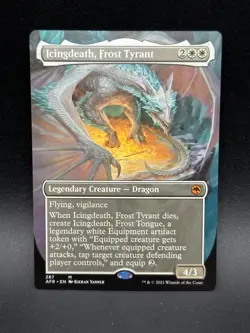 MTG Icingdeath, Frost Tyrant M Adventures in the Forgotten Realms #287 - Image 1