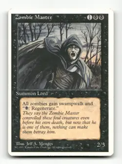 Zombie Master Fourth Edition #58 Rare - Image 1