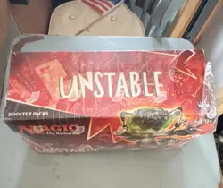Magic The Gathering Unstable English Booster Box PARTLY SEALED - Image 1