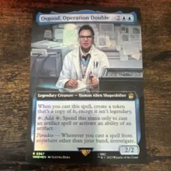 Magic: The Gathering Osgood, Operation Double Legendary Creature Blue Rare - Image 1