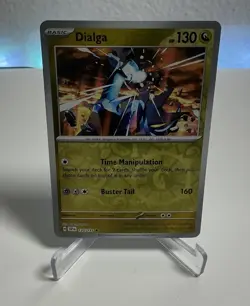Pokemon - Dialga 135/191 - Reverse Holo Rare - Surging Sparks - NM/M - Image 1