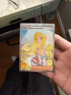 Pokemon Lillie's Determination 184/132 Me01: Mega Evolution Full Art Rare Holo - Image 1