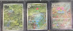 Pokemon Scarlet & Violet 151 ENG Bulbasaur Ivysaur Venusaur EX Secret Rare Lot - Image 2