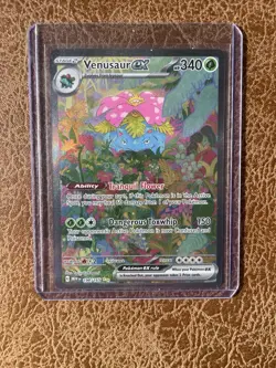 Pokemon Scarlet & Violet 151 ENG Bulbasaur Ivysaur Venusaur EX Secret Rare Lot - Image 4