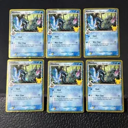 2021 Pokemon Sword Shield Celebrations Mimikyu Black Star Promo SWSH136 LOT OF 6 - Image 1