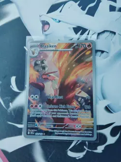 Pokemon TCG Blaziken 192/182 Sv10 Destined Rivals Holo Illustration Rare Stage … - Image 1