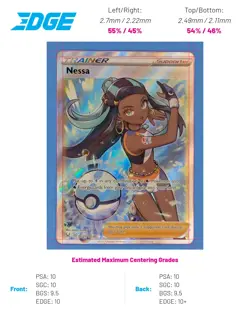 Nessa TG27/TG30 Pokemon TCG Ultra Rare SWSH11: Lost Origin Trainer Gallery NM - Image 3