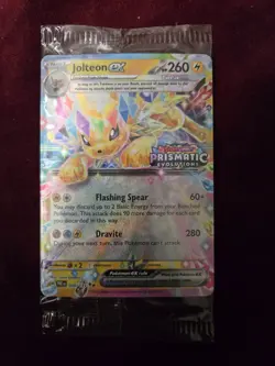Jolteon ex Stamped #30 – Prismatic Evolutions – Sealed Pokemon Promo - Image 1