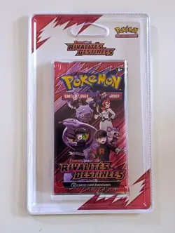 BOOSTER DE 10 CARTES POKEMON RIVALITES DESTINEES EV10 FR NEUF SCELLE TEAM ROCKET - Image 1