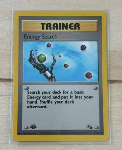 Pokemon Fossil: Energy Search 59/62 1st Edition, NM-MT - Image 1