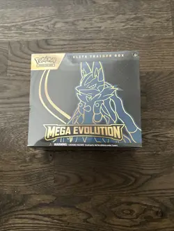 *Sealed Mega Evolution Elite Trainer Box Lucario ETB* Pokemon | FAST SHIPPING - Image 1