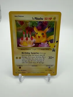 Pokemon ________’s Pikachu #24 Holo Rare Celebrations: Classic Collection NM/MT - Image 1