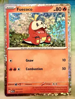 Fuecoco 002/015 M23 McDonald’s Match Battle Holo Rare Promo Pokemon TCG 2023 NM - Image 1