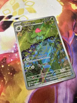 Ivysaur 167/165 Scarlet & Violet 151 Pokemon TCG Brand New NM Illustration Rare - Image 3