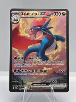 Salamence ex 187/159 Special Illustration Rare Journey Together Pokemon NM - Image 1