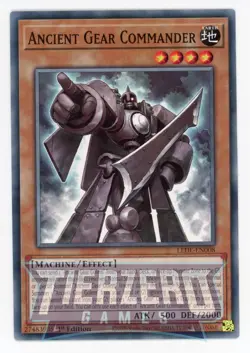 Yugioh LEDE-EN008 Ancient Gear Commander Common 1st Edition NM/LP - Image 1