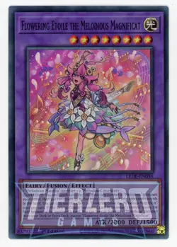 Yugioh LEDE-EN036 Flowering Etoile the Melodious Magnificat Super 1st - Image 1