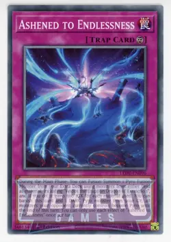 Yugioh LEDE-EN096 Ashened to Endlessness Common 1st Edition NM/LP - Image 1