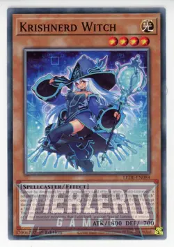 Yugioh LEDE-EN084 Krishnerd Witch Common 1st Edition NM/LP - Image 1