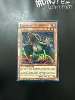 YUGIOH PREDAPLANT PTERAPENTHES SUPER RARE FUEN-EN003 1ST EDITION - Image 1