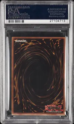 2002 YU-GI-OH! LOB-LEGEND OF BLUE EYES WHITE DRAGON RED-EYES B. DRAGON PSA 9 - Image 2