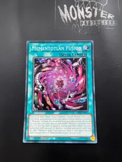 YUGIOH MEMENTOTLAN FUSION PRISMATIC SECRET RARE MP25-EN073 1ST EDITION - Image 1
