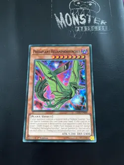 YUGIOH PREDAPLANT HELIAMPHORHYNCHUS SUPER RARE LED5-EN046 1ST EDITION - Image 1