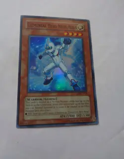 Elemental Hero Neos Alius TAEV-EN018 (Super Rare, Unlimited, Lightly Played LP) - Image 1