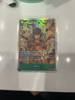 One Piece Adio OP09-023 SR Secret Rare Emperors In The New World JM1 - Image 1