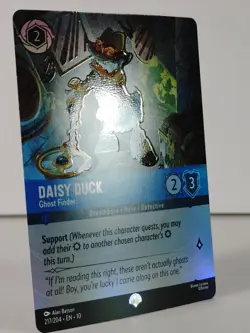 Daisy Duck - Ghost Finder - EPIC - Whispers in the Well - LORCANA #217 -A - Image 2
