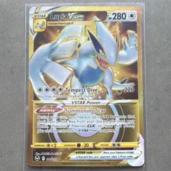 Lugia VSTAR Secret Rare 211/195 Silver Tempest Holo 280 HP Pokemon Card - Image 1